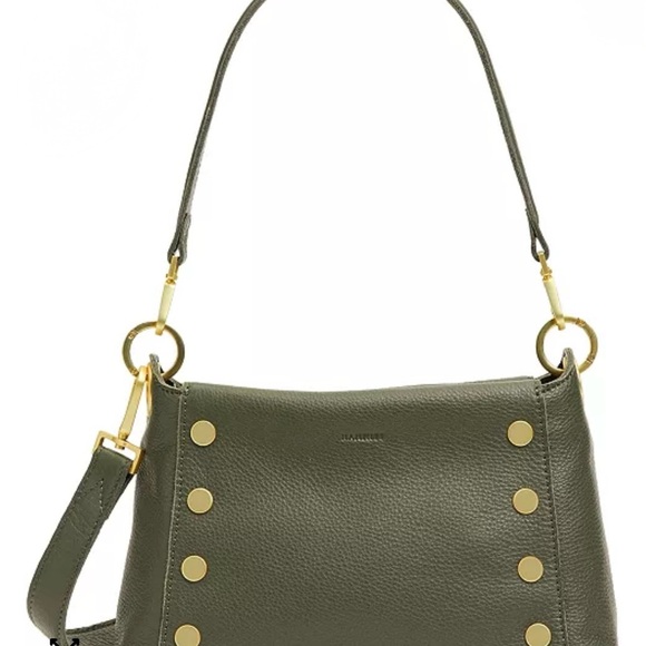 Hammitt Handbags - NWTS Hammitt Bryant Med Olive Green Shoulder Bag with Gold Studs